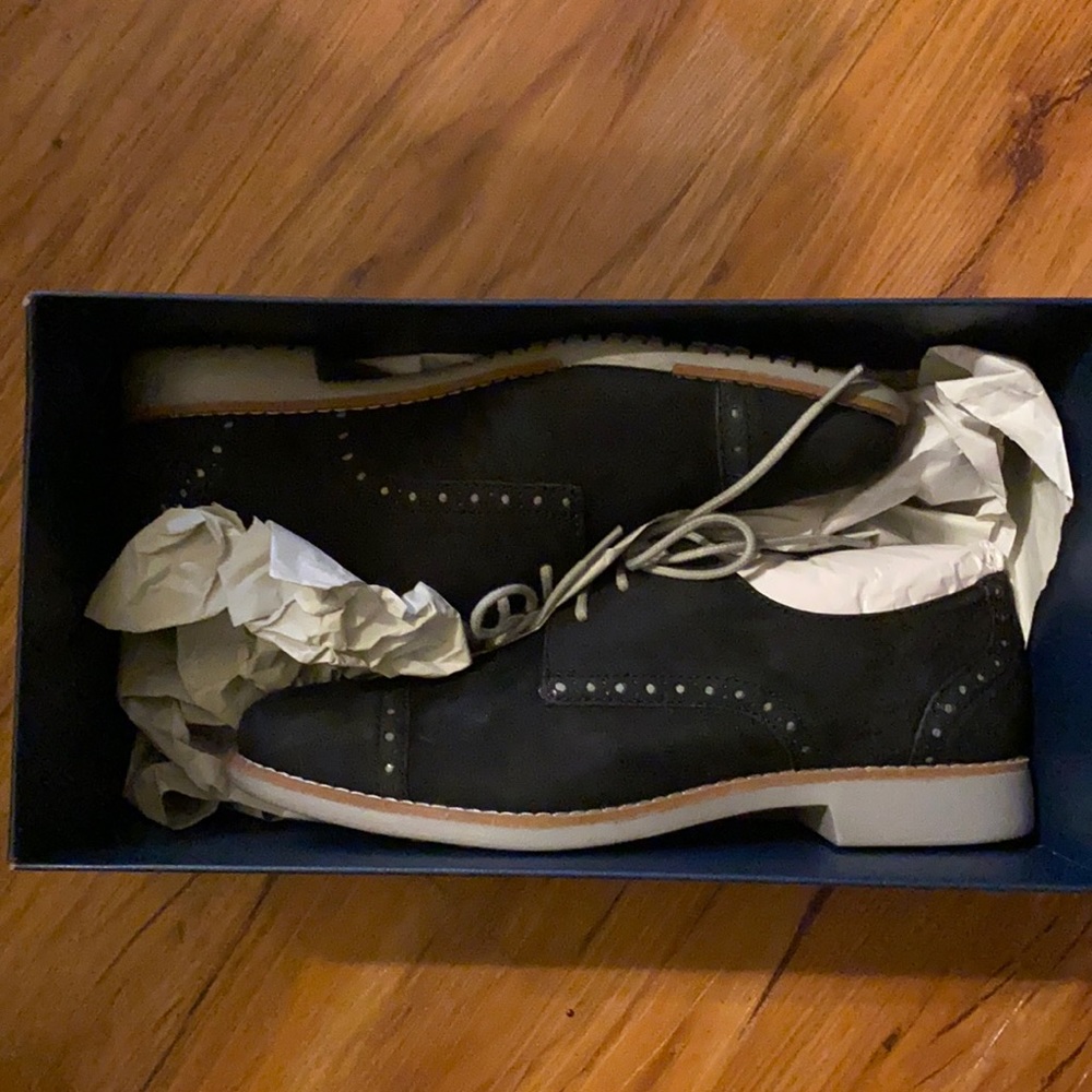 Cole Hann Black Oxfords 5.5